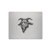 Aluminium Mousepad – Lasergravur "Goat Head"