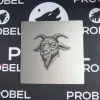 Aluminium Mousepad – Lasergravur "Goat Head"