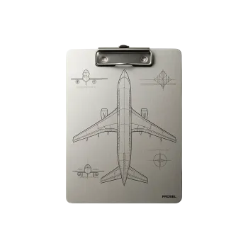 Klemmbrett Aluminium "AeroDraft Metal A4"