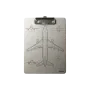 Klemmbrett Aluminium "AeroDraft Metal A4"