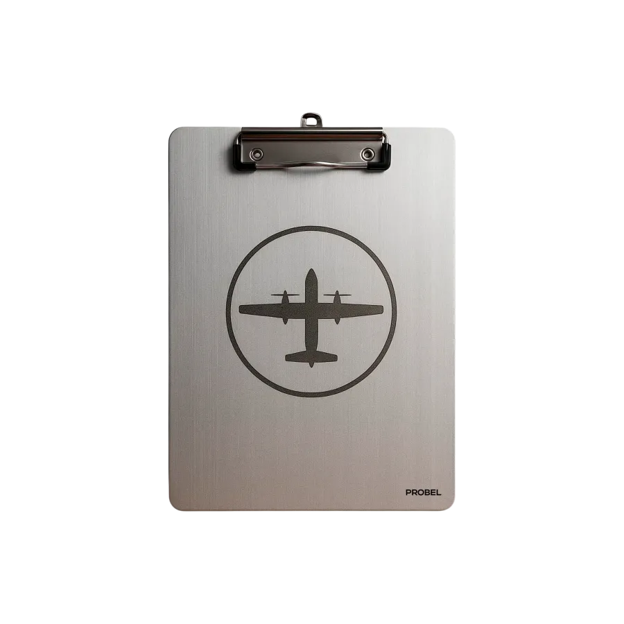 Aluminium-Klemmbrett A4 „PropLine Metal“