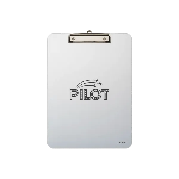 Aluminium-Klemmbrett A4 „Pilot Markings“