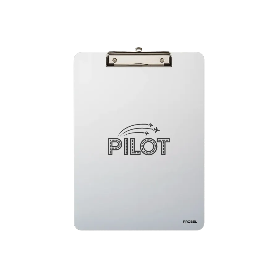 Aluminium-Klemmbrett A4 „Pilot Markings“