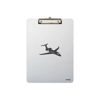 Klemmbrett Aluminium A4 "Business Jet"