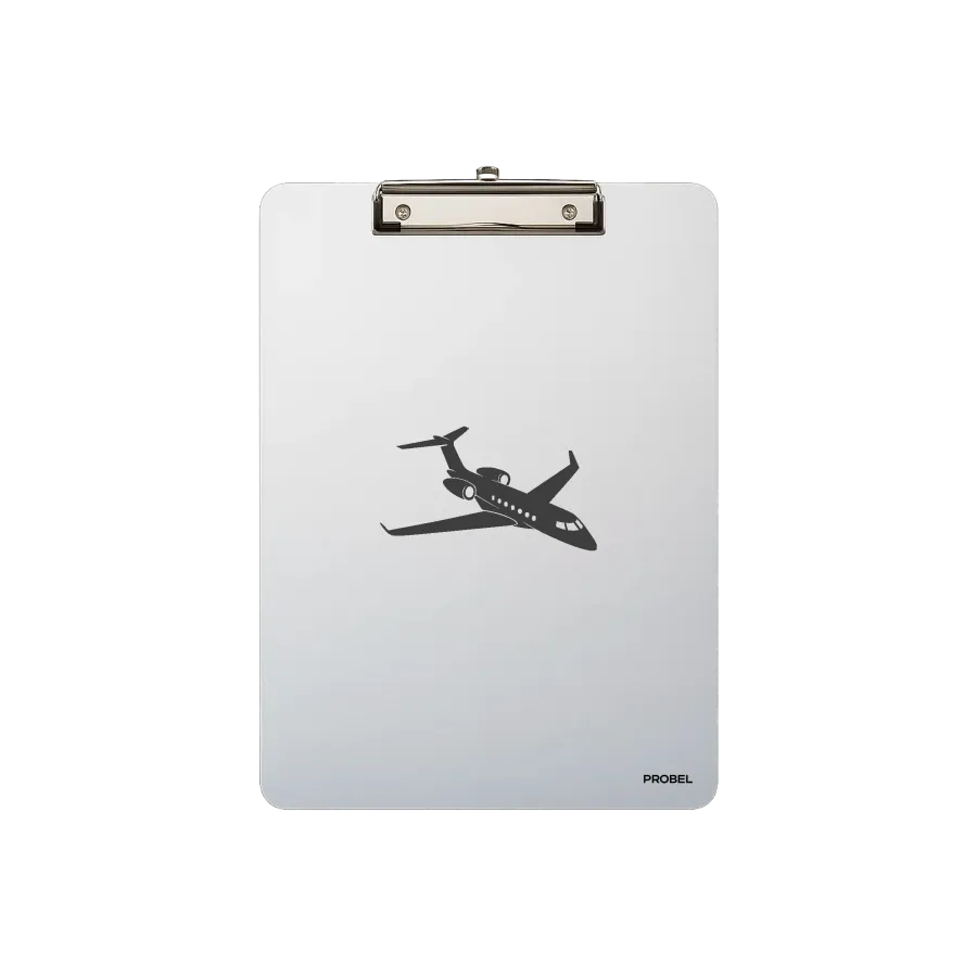 Aluminium-Klemmbrett A4 „Business Jet“