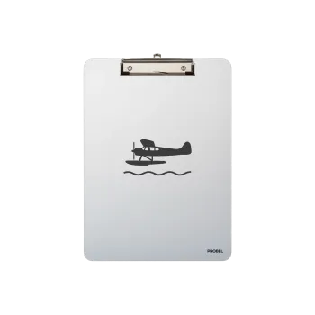 Klemmbrett Aluminium A4 "Seaplane"