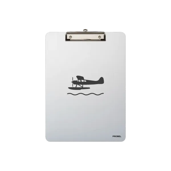 Aluminium-Klemmbrett A4 „Seaplane“