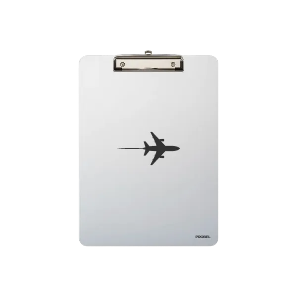 Aluminium-Klemmbrett A4 „Jet Trail“