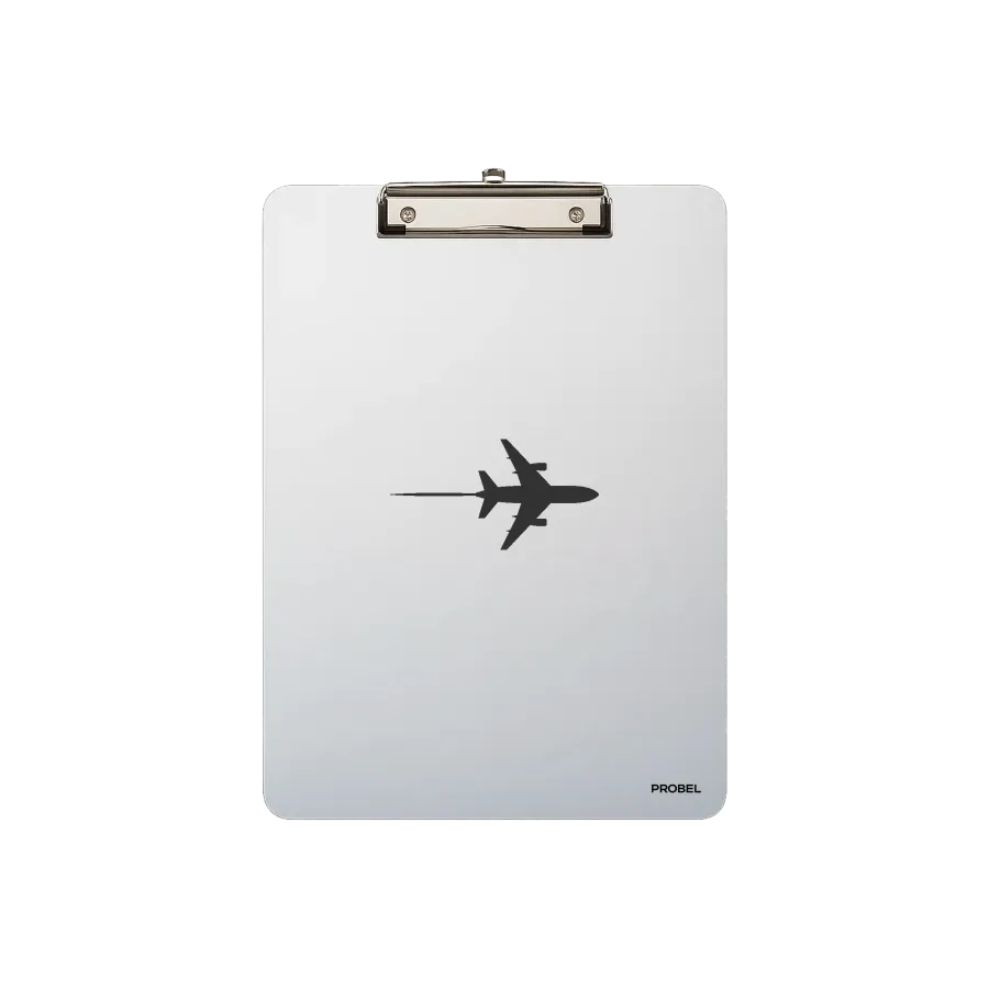 Aluminium-Klemmbrett A4 „Jet Trail“