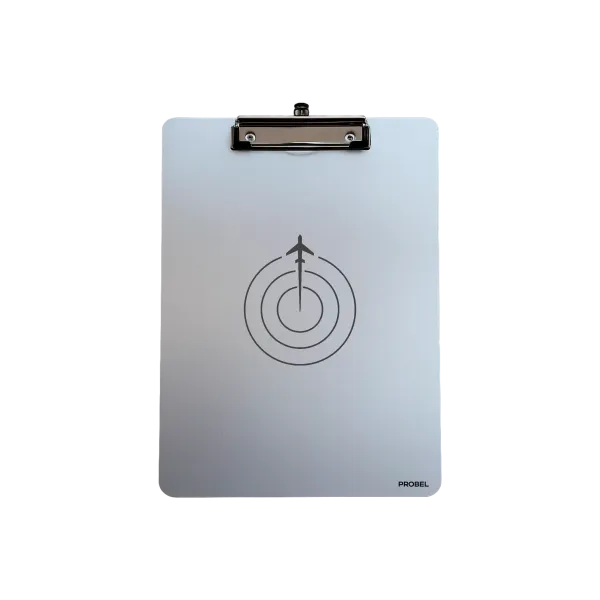 Aluminium-Klemmbrett A4 „Target Flight“