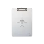 Klemmbrett Aluminium A4 "Dotline Aircraft"