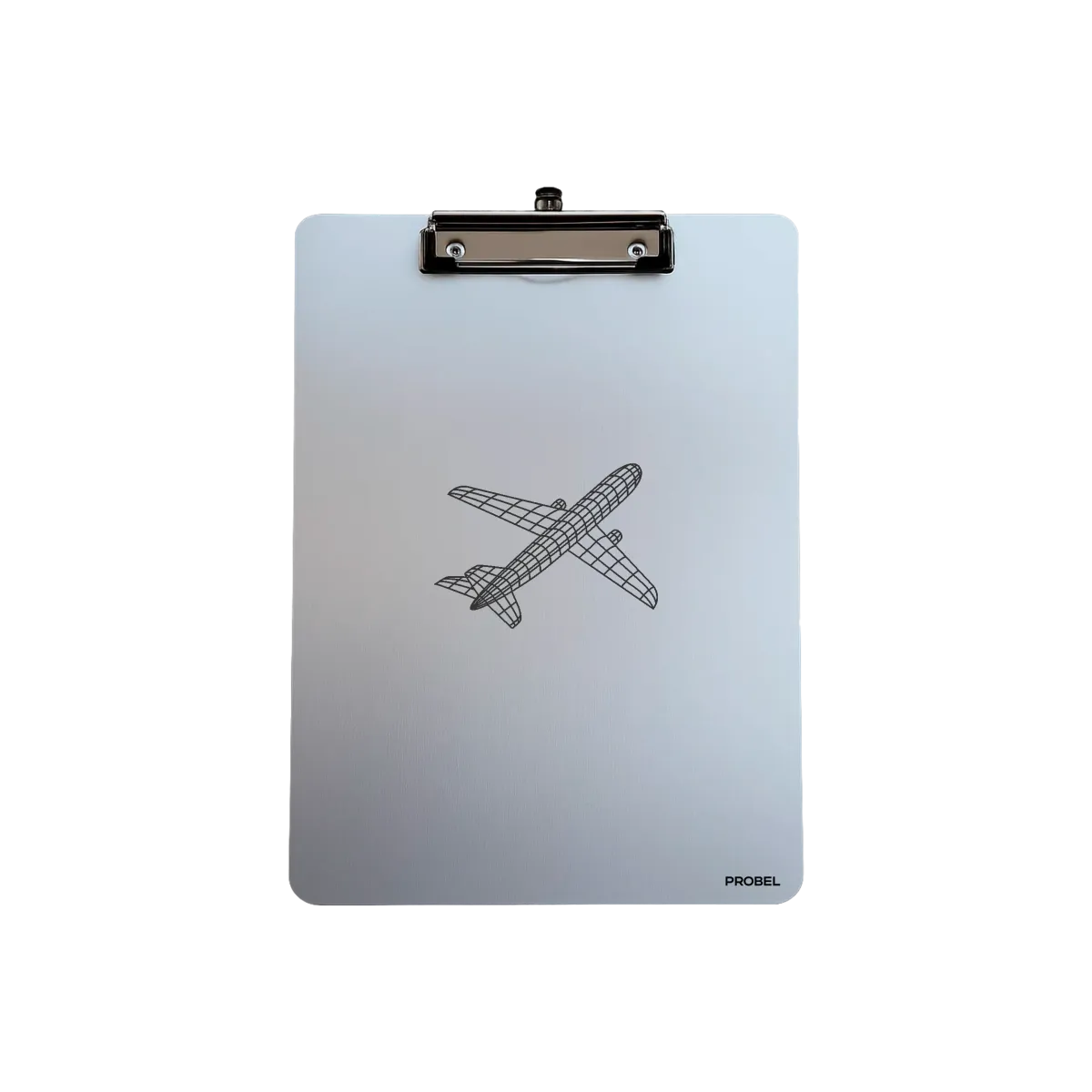 Klemmbrett Aluminium A4 "Wireframe Jet"