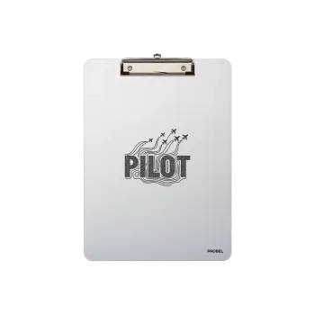 Klemmbrett Aluminium A4 "Pilot Flow"