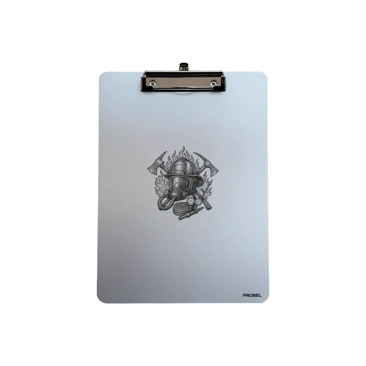 Klemmbrett Aluminium A4 "Firefighter Gear"