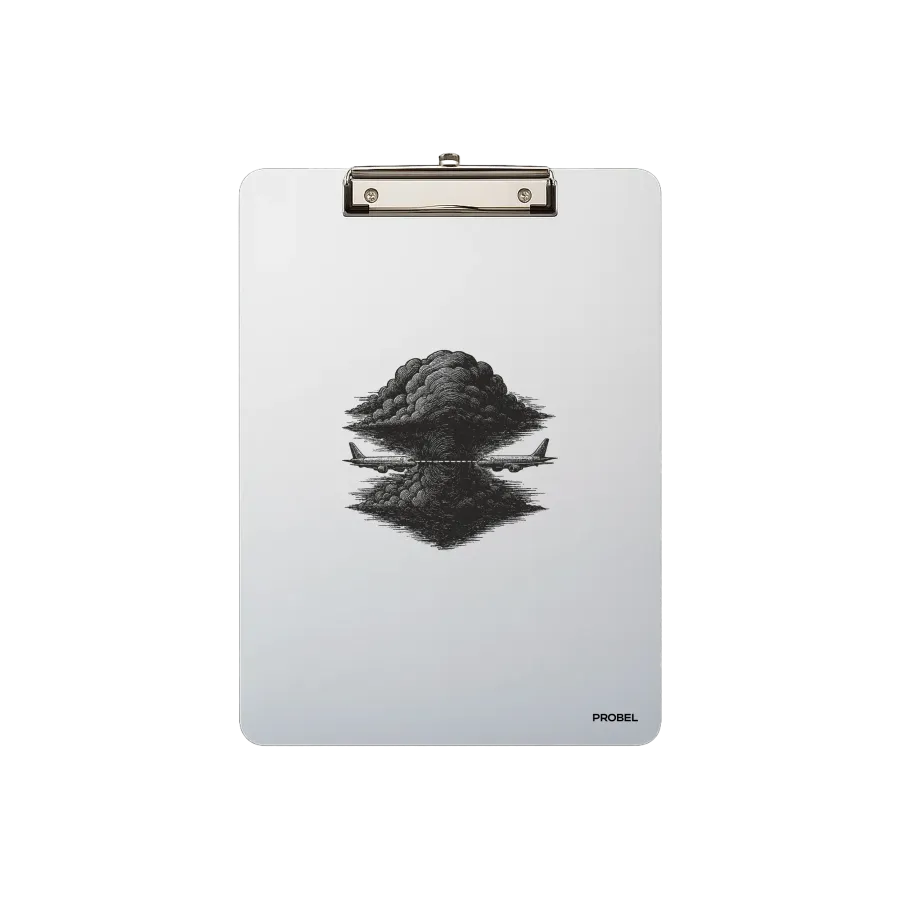 Aluminium-Klemmbrett A4 „Cloud Horizon“