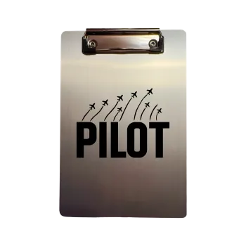 Klemmbrett Aluminium A5 "Pilot Formation"