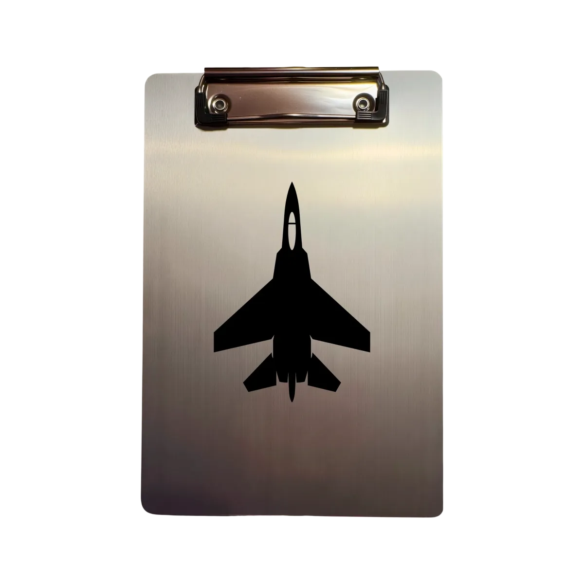 Алюминиевый планшет A5 "Jet Fighter Silhouette"