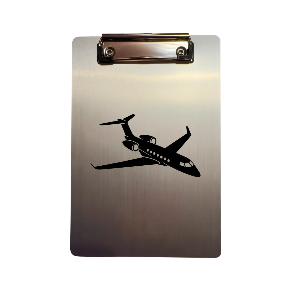 Klemmbrett Aluminium A5 "Business Jet Angle"