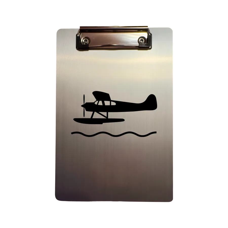 Aluminium-Klemmbrett A5 „Seaplane Float“