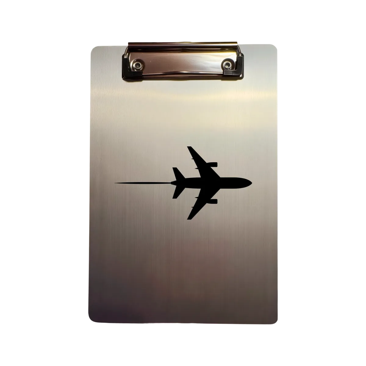 Klemmbrett Aluminium A5 "Jet Contrail"
