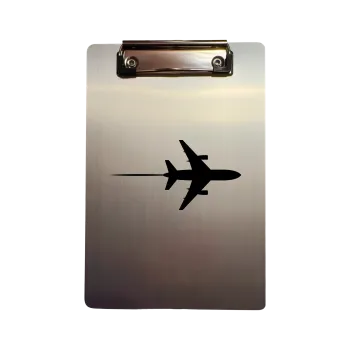 Klemmbrett Aluminium A5 "Jet Contrail"