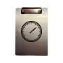 Klemmbrett Aluminium A5 "Aviation Gauge"