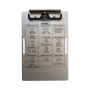 Aluminium Clipboard A5 – Pilotenklemmbrett mit Lasergravur