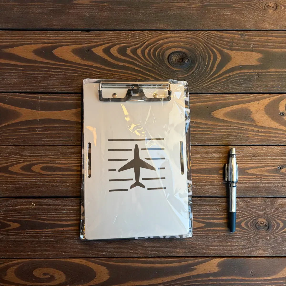 Aluminium Clipboard A5 – Pilot Kneeboard Runway