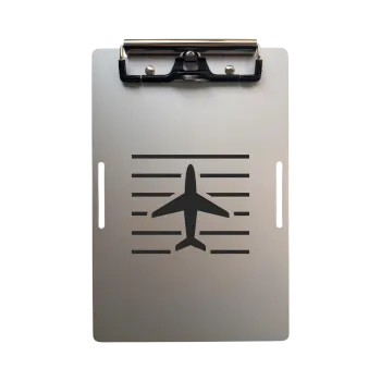 Aluminium Clipboard A5 – Pilot Kneeboard Runway