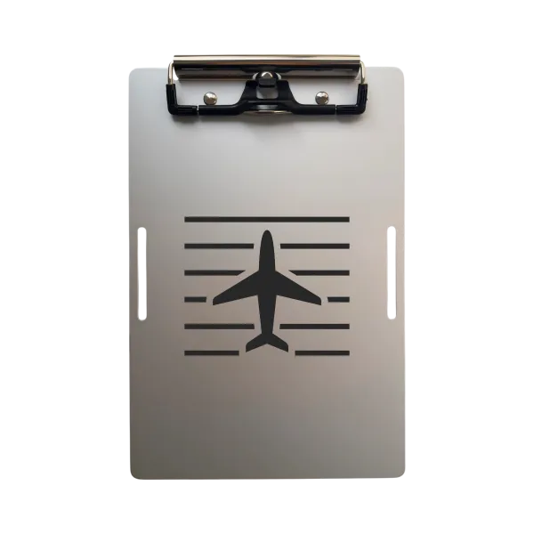 Clipboard Aluminium PROBEL – Pilot Kneeboard Runway