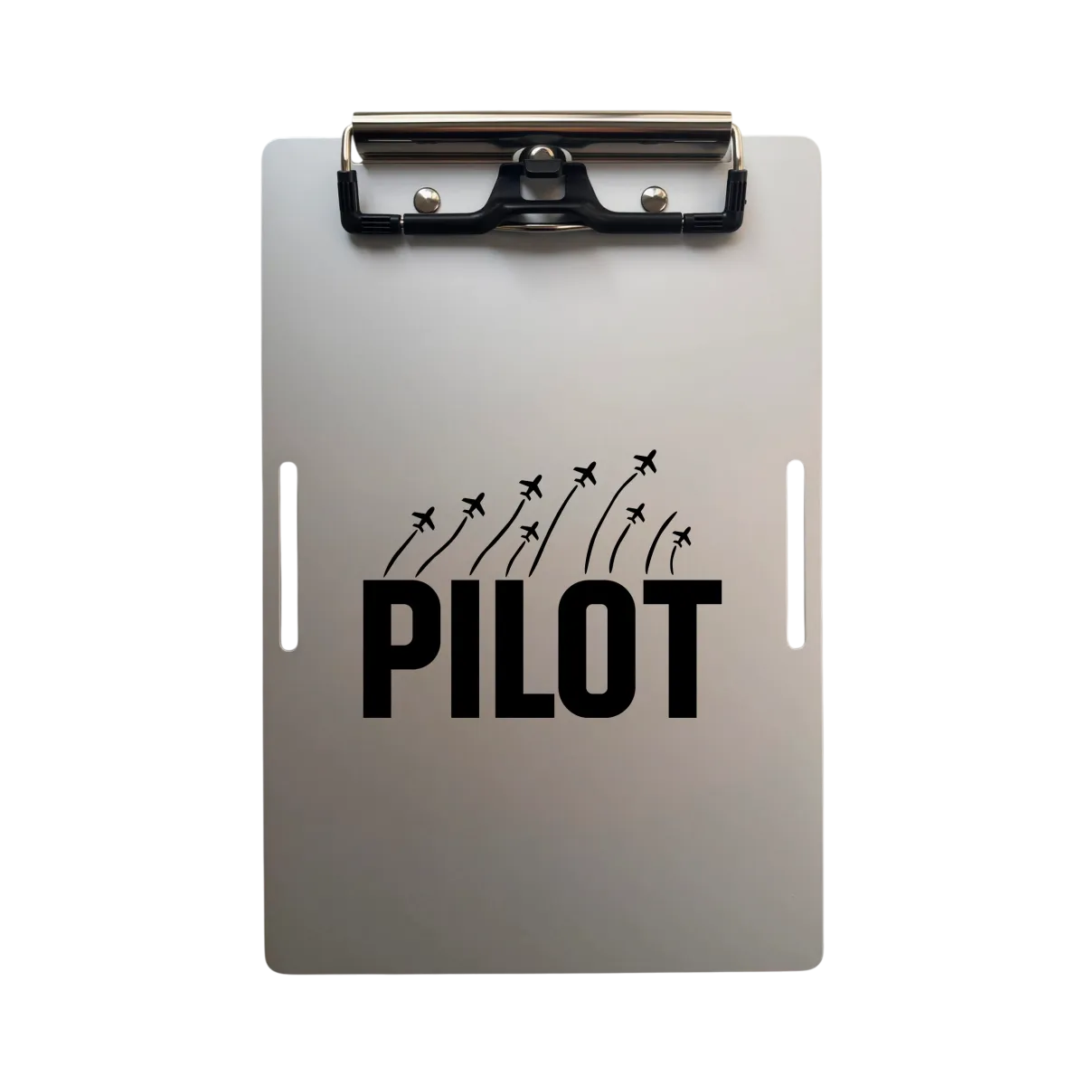 Aluminium Klemmbrett A5 – Pilot Kneeboard „PILOT“