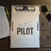 Aluminium Klemmbrett A5 – Pilot Kneeboard „PILOT“
