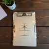 Aluminium Klemmbrett PROBEL – Pilot Kneeboard Nav