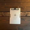 Aluminium Klemmbrett PROBEL – Pilot Kneeboard Nav