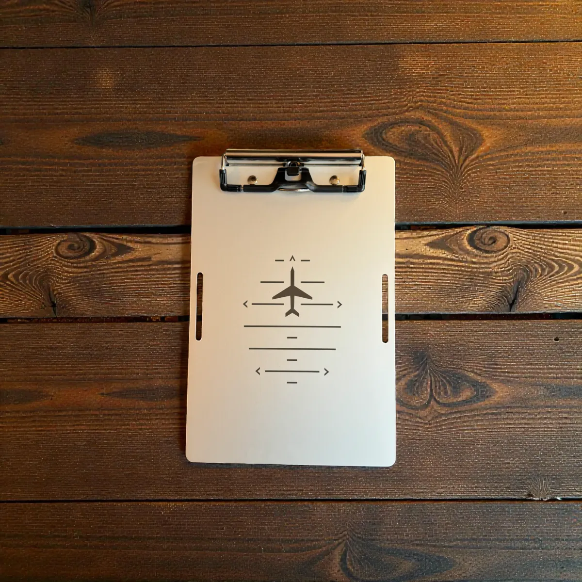 Aluminium Klemmbrett PROBEL – Pilot Kneeboard Nav