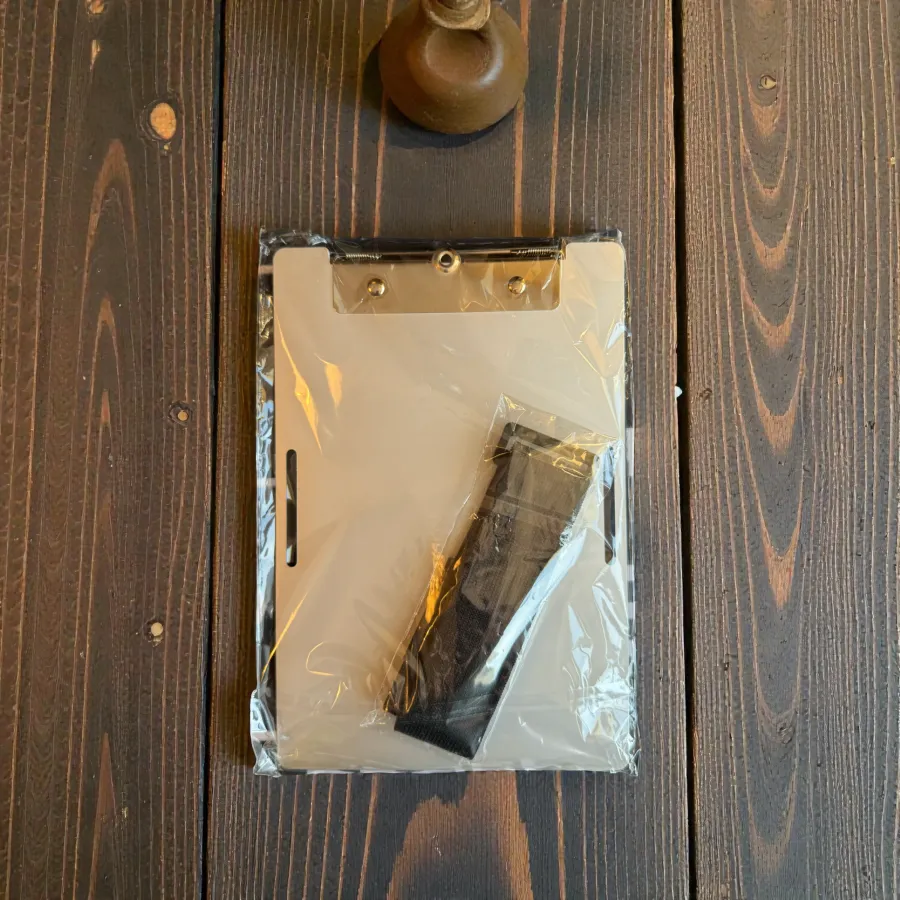 Aluminium-Klemmbrett – Kniebrett Nav