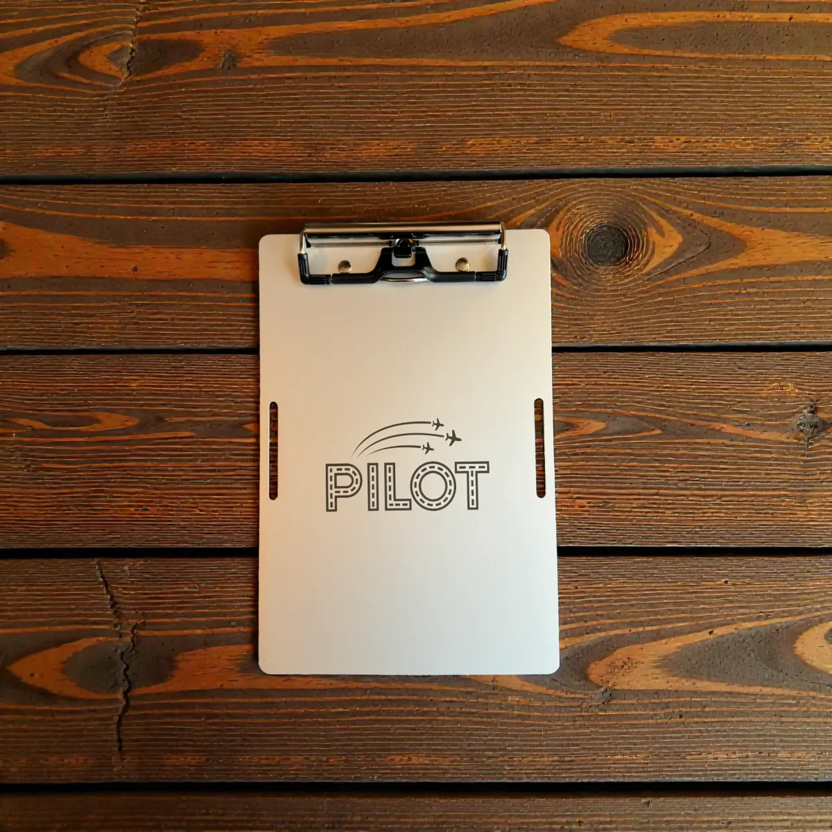 Aluminium Klemmbrett A5 – Pilot Kneeboard PILOT