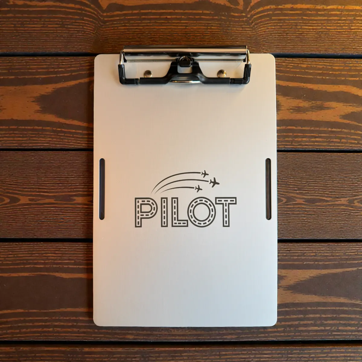Aluminium Klemmbrett A5 – Pilot Kneeboard PILOT