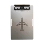 Aluminium Klemmbrett A5 – Pilot Kneeboard Airliner