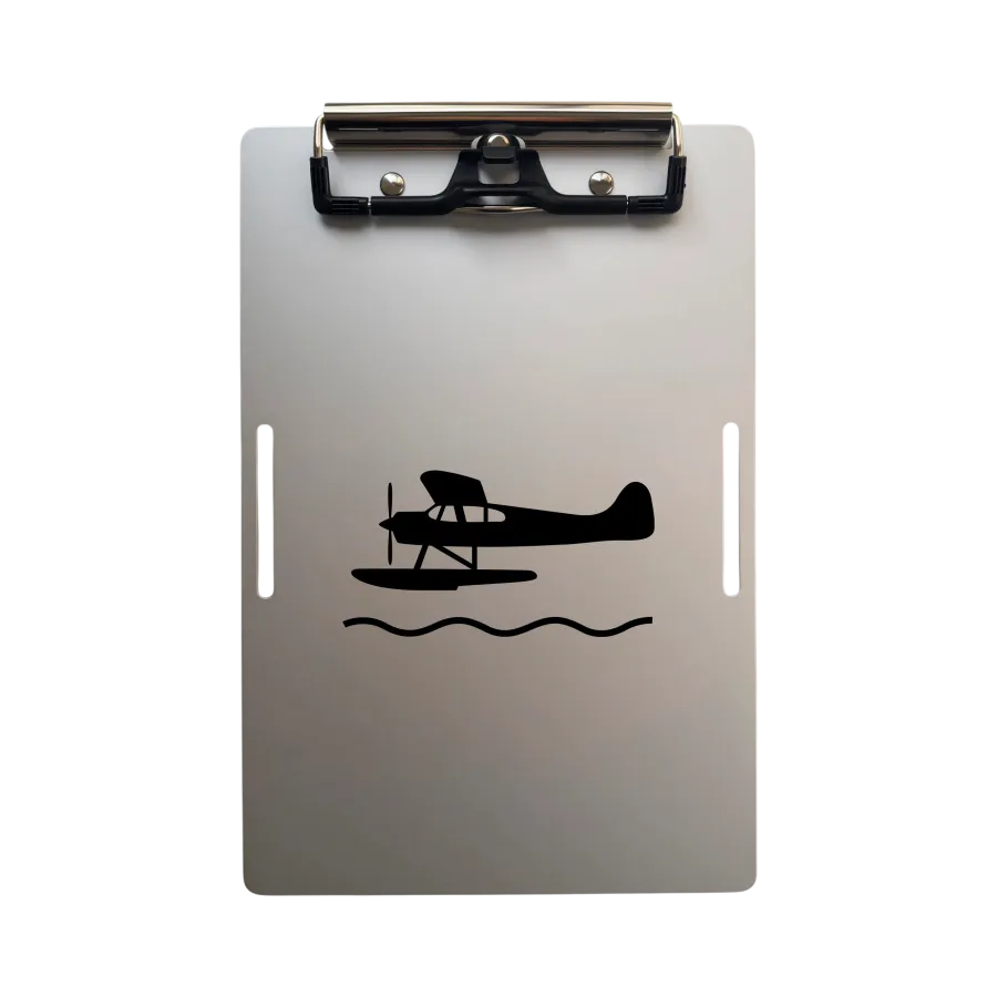 Hliníkový Klemmbrett PROBEL – Pilot Kneeboard Seaplane