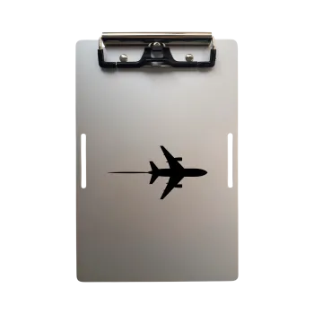 Aluminium Klemmbrett A5 – Pilot Jet Trail