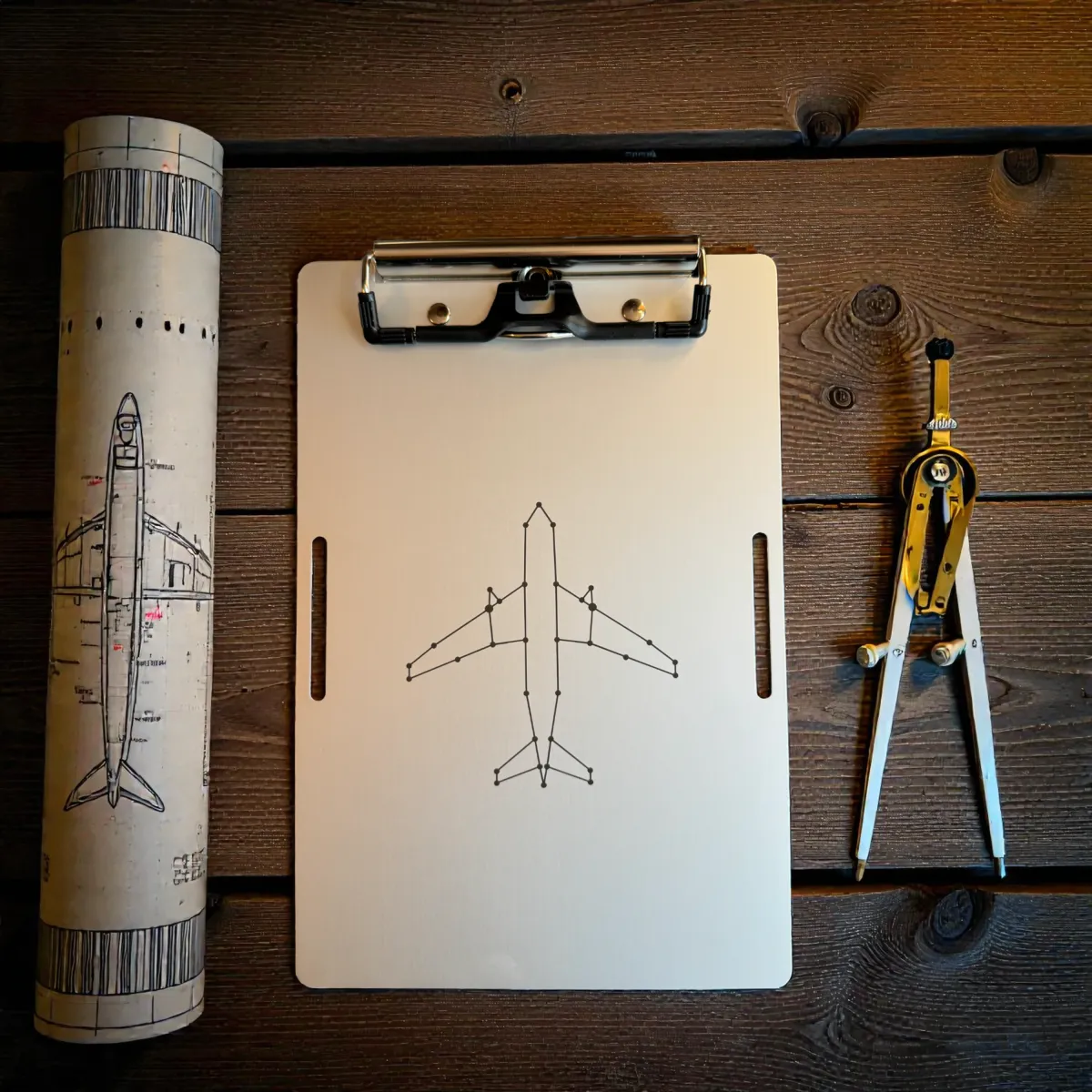 Clipboard Aluminium PROBEL – Constellation