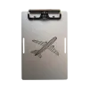 Aluminium Klemmbrett A5 – Wireframe Aircraft
