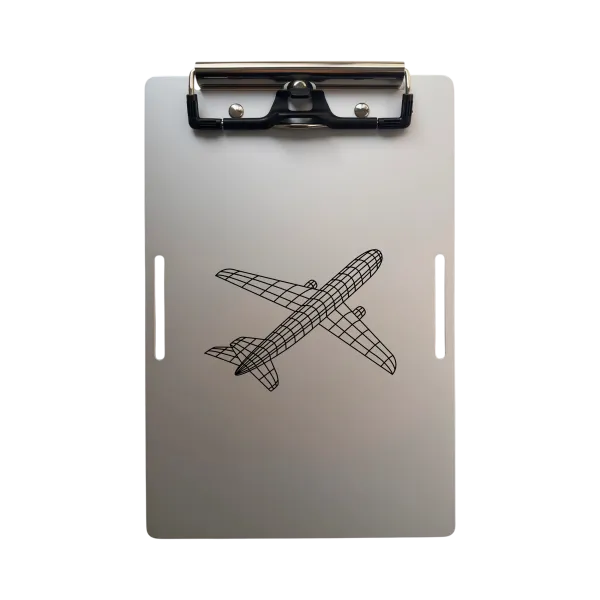 Clipboard Aluminium PROBEL – Wireframe Aircraft