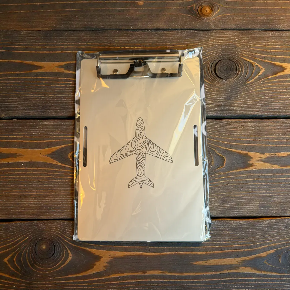 Aluminium Klemmbrett A5 – Topographic Aircraft