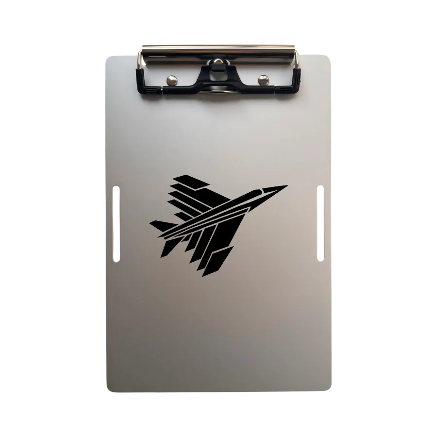 Aluminium-Klemmbrett A5 – Jet