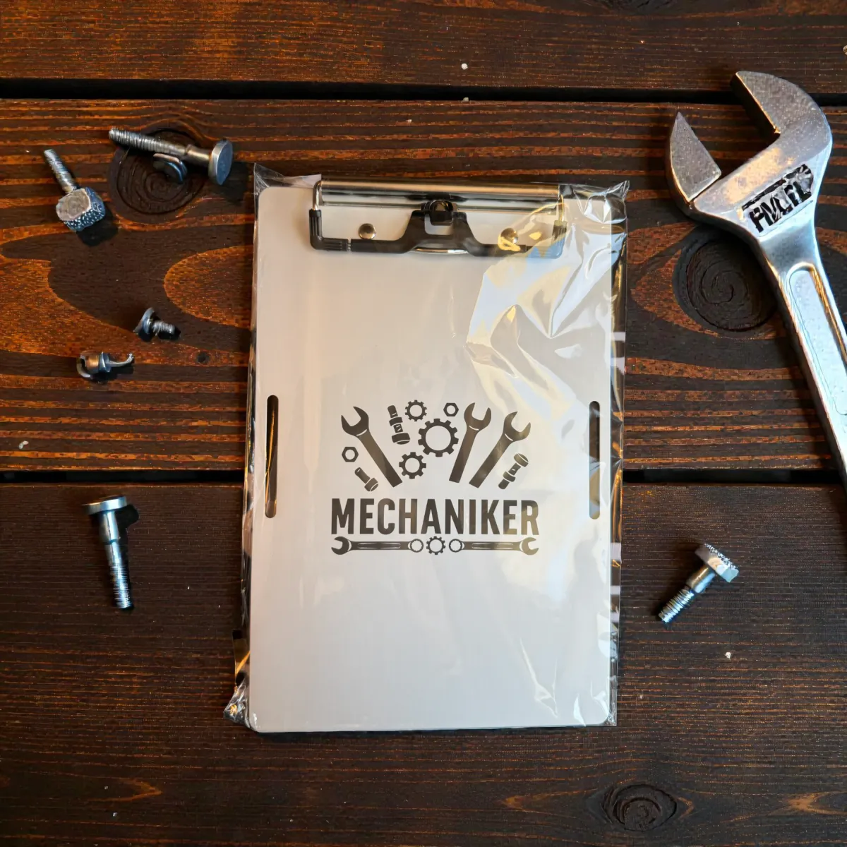 Aluminium Klemmbrett A5 Mechaniker