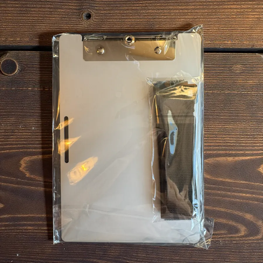 Aluminium-Klemmbrett A5 – Elite Fighter Pilot