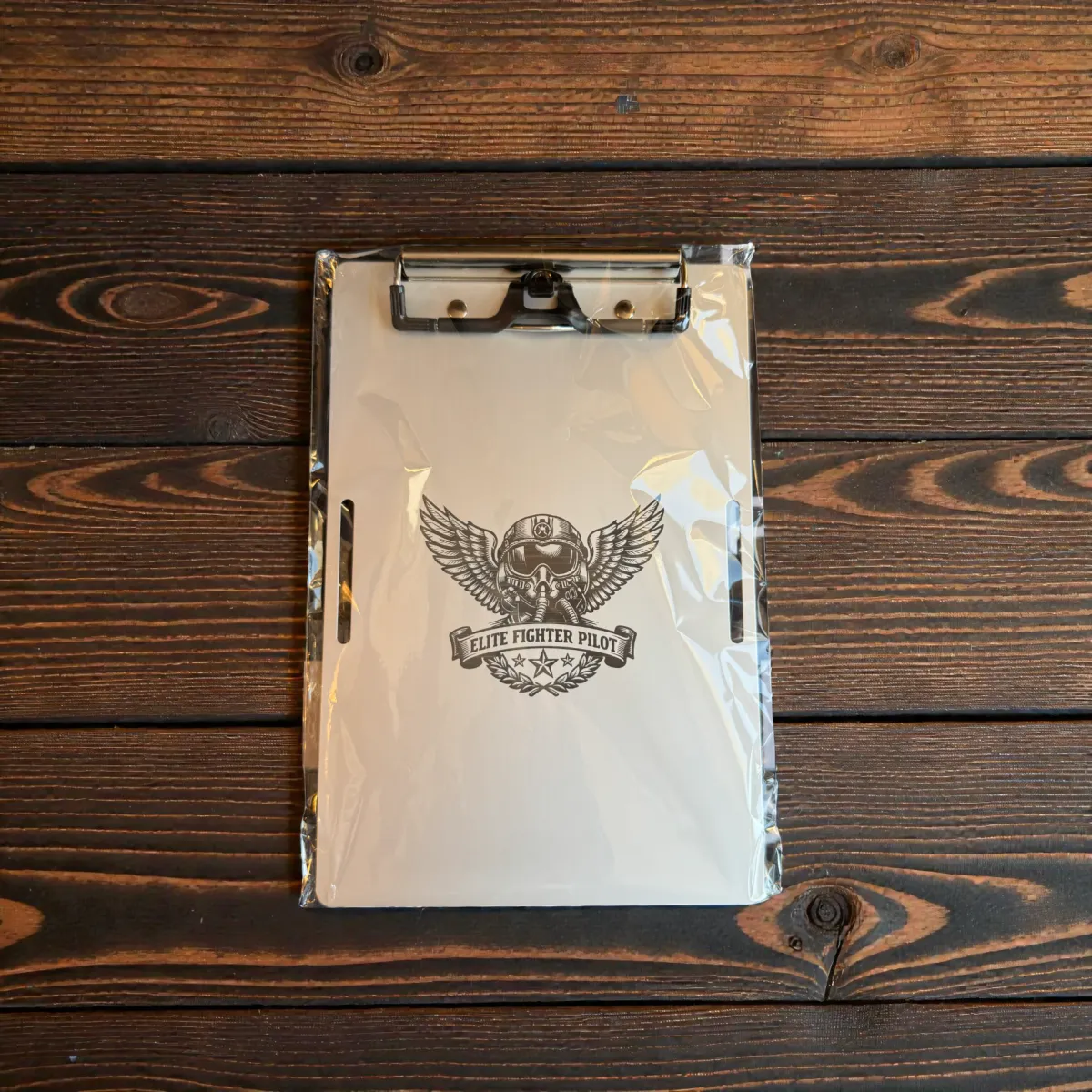 Elite Fighter Pilot Alüminyum Clipboard