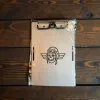 Aluminium Klemmbrett A5 Pilot Skull